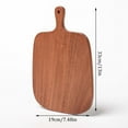 thumbnail image 2 of Solid Teak Wood Cutting Board for Meat, Bread & Pizza, Large Kitchen Chopping Block,All-Purpose Serving Board, 2 of 5