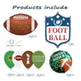 thumbnail image 6 of Cymylar Super Bowl Foil Balloon Set, Colorful Football Themed Birthday Party Decorations(13Pcs), 6 of 8