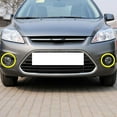thumbnail image 3 of Sinyiin 1 Pair ABS Chrome Front Fog Light Lamp Cover Trim, 3 of 9