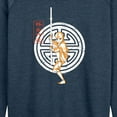 thumbnail image 3 of Avatar - The Last Airbender - Aang Crest - Women's Lightweight French Terry Long Sleeve Shirt, 3 of 5