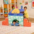 Battat Cloud Castle Foam Fort Building Set Battat Cloud Castle Foam Fort Building Set with 5 Multicolor Play