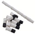 thumbnail image 2 of 10/Pk White 3/8" Recessed Wired Door Window Sensor Alarm Switch Contact Terminal, 2 of 3