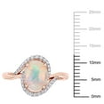 thumbnail image 2 of Everly Women's Opal 10k Rose Gold Ring, 2 of 8