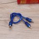 thumbnail image 3 of Audífonos 1 cable de cobre y aluminio JShteea 30 cm 2 RCA macho a 1 RCA hembra para audio de coche, 3 of 3