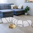 thumbnail image 3 of Tubo Plegable para gatos Yinane tienda de campaña interactiva Portátil túneles de juguetes duraderos, 3 of 8