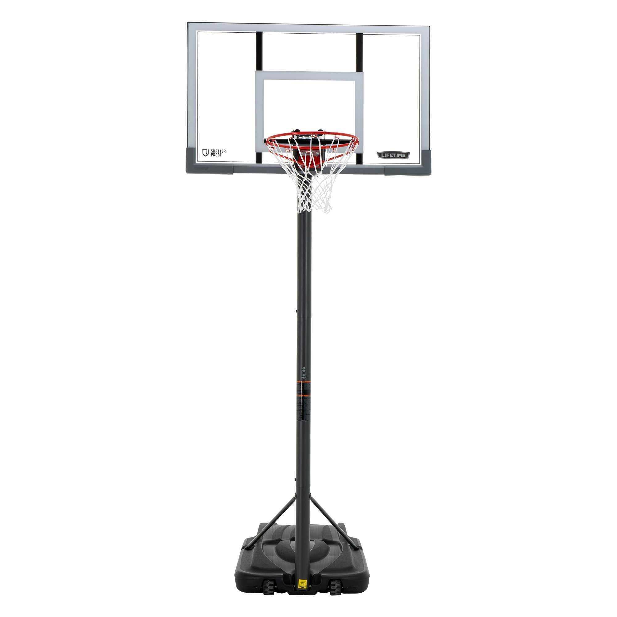 Lifetime Adjustable Portable Basketball Hoop (54inch Polycarbonate