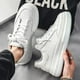 thumbnail image 5 of Zapatillas de deporte para Hombre, zapatos deportivos informales blancos a la moda, zapatos de plataforma con cordones para Hombre, Tenis ligeros y transpirables, Zapatillas para Hombre, 5 of 5