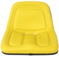 thumbnail image 4 of Olurrisa Deluxe Mower Tractor Seat Compatible with John Deere, Kubota, Allis-Chalmers, Bobcat, Case-IH, Ford New Holland, White, Oliver, Mpl, Moline, Massey Ferguson High Back ,with slide (Yellow), 4 of 7