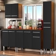 thumbnail image 2 of Cocina Integral Madesa Emilly Sing 201cm Marrón/Negro, 2 of 5