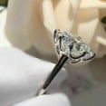thumbnail image 3 of 2.50 CT Asscher Cut Lab-Created Diamond Womens Engagement Ring 14K White Gold Plated Sterling Silver, 3 of 4