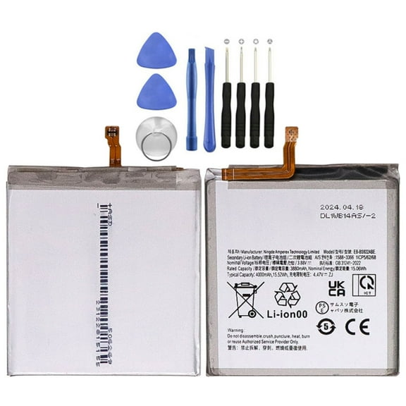 KIQ 3.88V 3880mAh Li-Ion Replacement Battery Compatible with Samsung Galaxy S24(EB-BS992ABE)