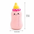 thumbnail image 2 of Plush Baby Bottle Toy, Orange Cute Stuffed Pillow, 1 Pack Soft Fluffy Cuddly Plush Figure, Ideal Nursery Decoration Birthday Gift Playtime Companion for Toddlers and Children, 2 of 7