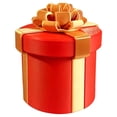thumbnail image 2 of 10-Layer Annoying Nested Screw Prank Gift Box, Red Money Puzzle Box with Gold Bow, Reusable Cash Gift Box for Christmas, Birthday & White Elephant, 2 of 5
