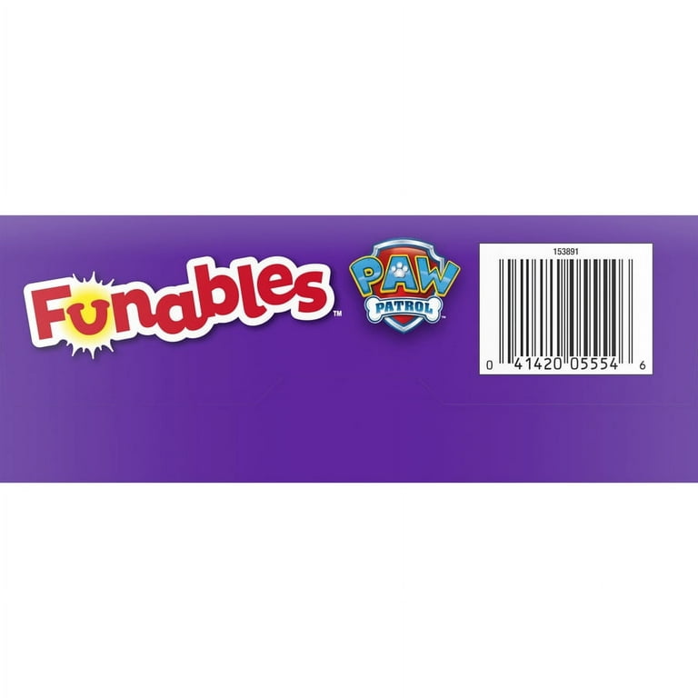 Funables Fruit Flavored Snacks, Paw Patrol the Movie, 0.8 oz, 22 Count