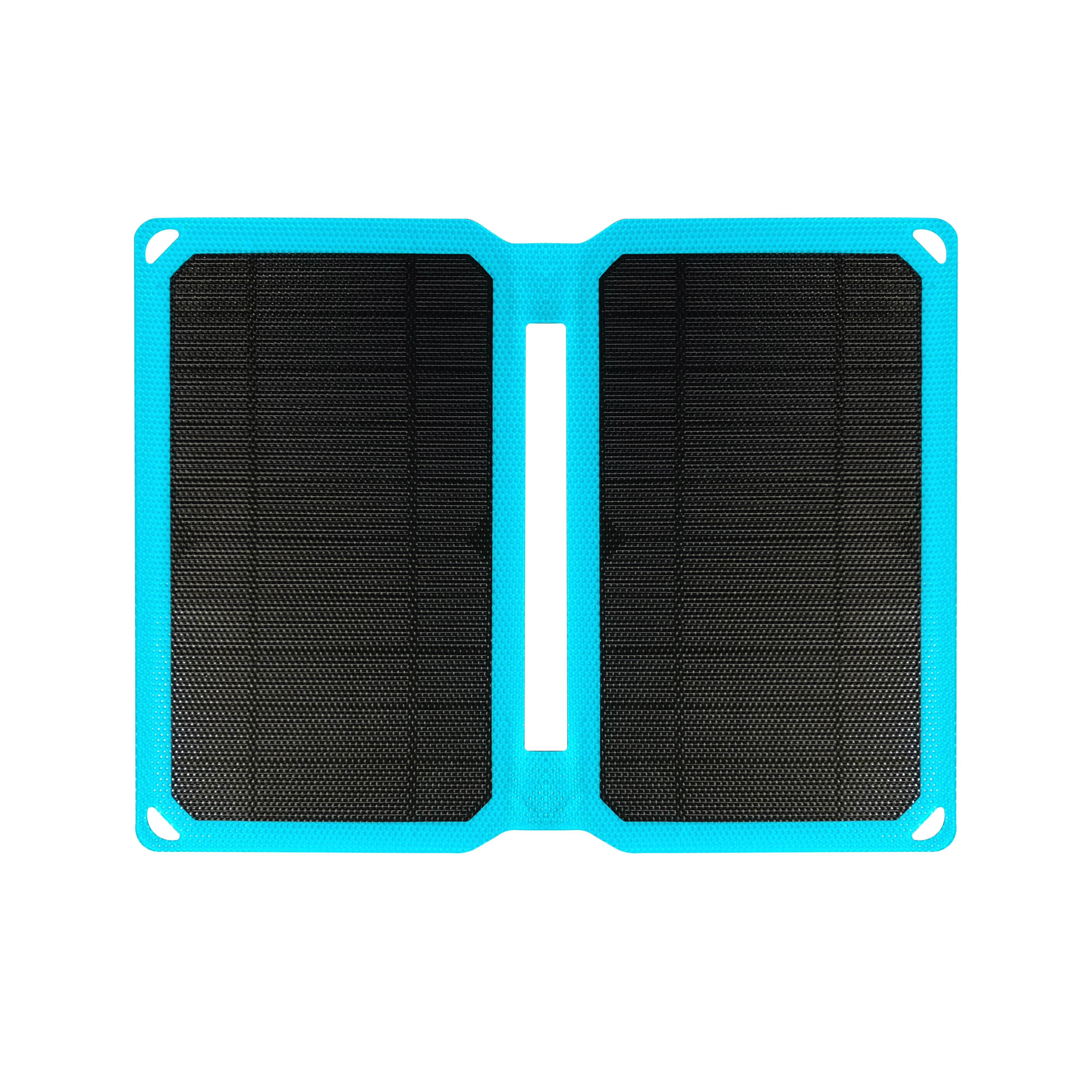 Portable Folding Solar Panel Charger Outdoor 10 Watt Camping Survival Cell Phone