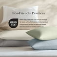 thumbnail image 5 of 2-Piece King Sham Sateen Pillowcase Set,Linen, 5 of 11