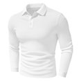 thumbnail image 2 of Enjoytime Long Sleeve Shirts for Men Collared Button Knit Lightweight Breathable Casual Workout Shirt, 2 of 8
