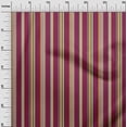 thumbnail image 2 of oneOone Organic Cotton Poplin Twill Fabric Multicolor Stripe Print Sewing Fabric BTY 42 Inch Wide, 2 of 4