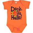 thumbnail image 3 of Inktastic Deck the Halls Christmas Ornament Boys or Girls Baby Bodysuit, 3 of 5
