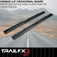 thumbnail image 2 of TrailFX AL4003B TrailFX A4 Series NERF BAR OVAL 4 1/2", 2 of 2