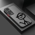 thumbnail image 4 of Cartoon Matchman For Xiaomi Redmi Note 12 Speed 11 10 9 Pro Plus Max 4G 5G Frosted Translucent Phone Case B25Fhei03 Redmi Note 10 5G, 4 of 6