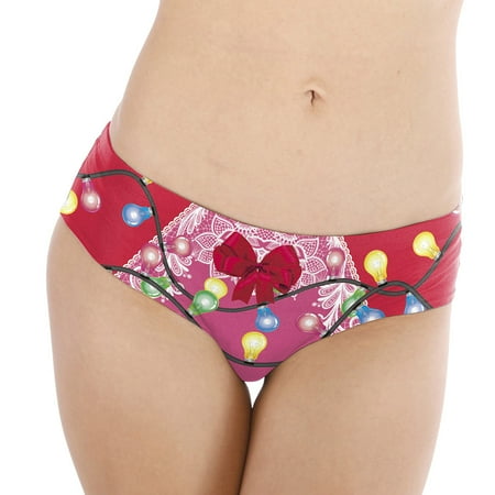 

Qcmgmg Seamless Briefs Underwear for Women Low Waisted Printed Cotton Panties
