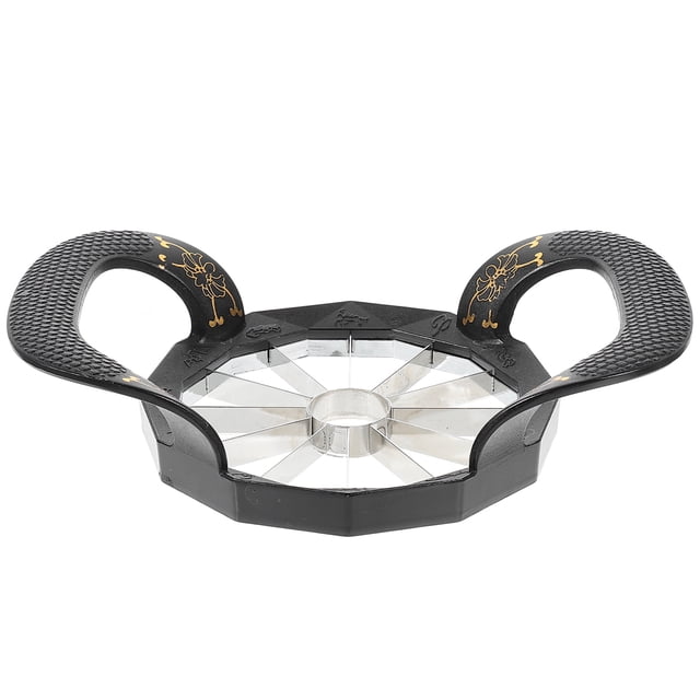 Cortador de manzanas de aleación de Zinc, herramienta para cortar frutas, cortador de manzanas, herramienta de cocina (negro), 1 HOMEMAXS 12861575-MX