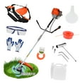 thumbnail image 2 of Floseru 52CC Gas Weed Wacker, 2-Cycle 2 in 1 Gas Weed Eater, Upgraded 2.2KW/8500rpm Weed Eater Gas Powered, Multi-Functional Trimming Tool Hedge Brush Cutter Complete Accessories, 2 of 8