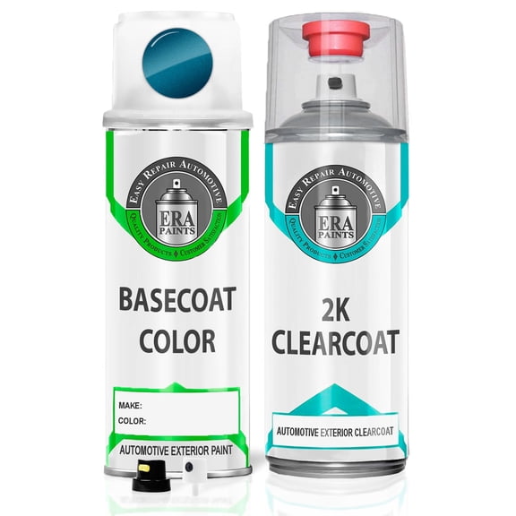 ERA Paints BX7 - Bright Blue Pearl for NISSAN Exact Match Touch up Paint Spray - 2K Essential Kit
