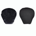 thumbnail image 1 of BotaniNest Motorcycle Gel Seat Cushion Honeycomb Mesh Pad Summer Breathable Absorbing Comfortable Long Ride Universal Fit For Bikes, 1 of 2