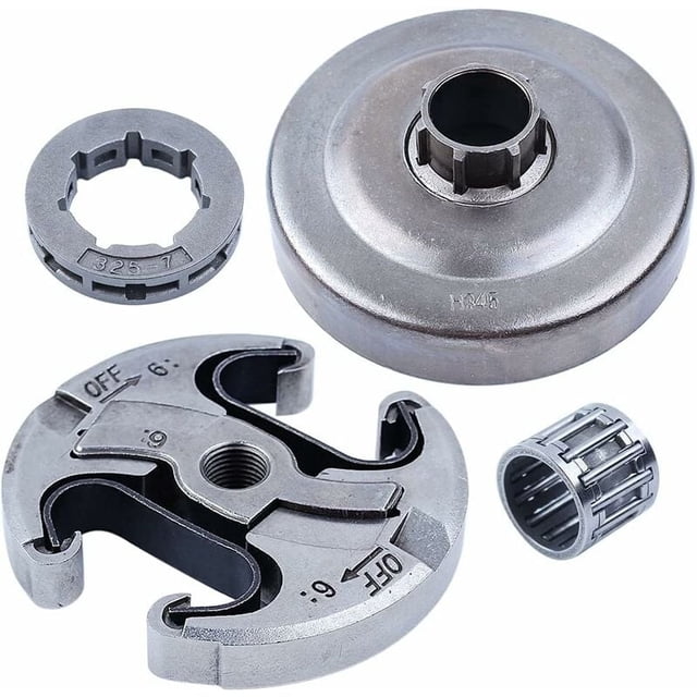 325"-7T Clutch Drum Clutch Assy Sprocket Rim Needle Bearing Kit For Husqvarna 340 345 346XP 350 351 353 445 450 E Chainsaw