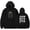 Black, variant on LEVITICUS PHOTO BOOTH Merch Hoodie Pockets Drawstring Unisex Hooded Sweatshirt Fashion Clothing
