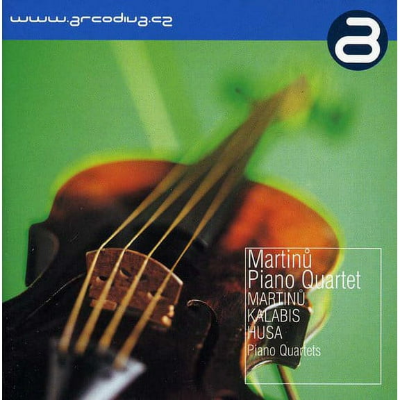 Martinu Piano Quartet - Martinu Kalabis Husa - Music & Performance - CD