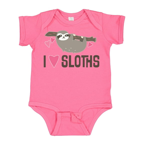 Inktastic Sloth Lover Rain Forest Girls Baby Bodysuit
