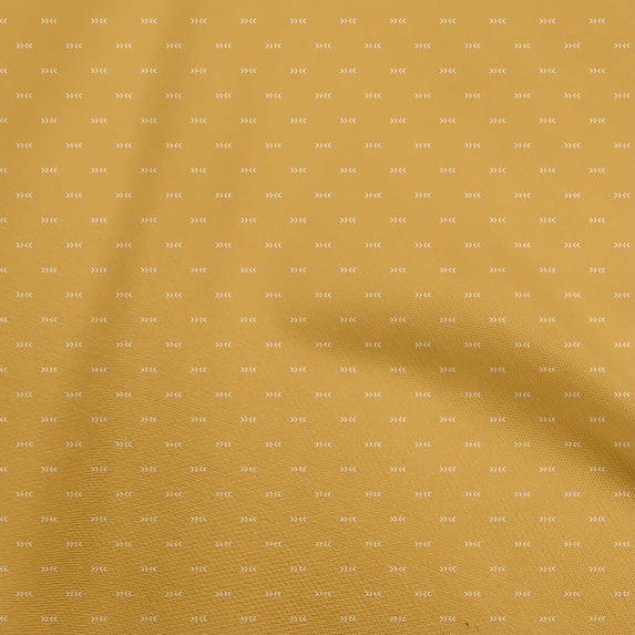 oneOone Velvet Yellow Fabric Tribal Fabric For Sewing Printed Craft Fabric By The Yard 58 Inch Wide