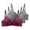 Wine, variant on Ohufall Women's Pack of 3 Push Up Bra Seamless Bralettes Everyday Bras Comfort Sleep Bra Full Coverage Bras, 38B/C-48B/C