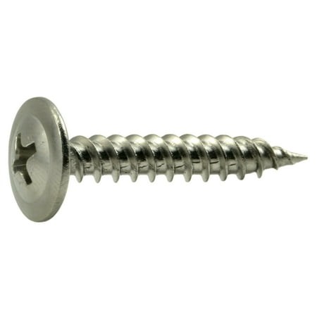 

#8 x 1 18-8 Stainless Steel Phillips Self-Piercing Lath Screws