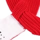thumbnail image 4 of Bufanda de Niños Niñas de Acrílico Suave Hermoso De Moda rojo, 4 of 9