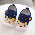 thumbnail image 2 of JAHH Toddler Sneakers Kids Baby Boys Girls Cartoon Anti-slip Shoes Soft Sole Squeaky Sneakers for Fall Winter Lightweight Breathable Non-Slip Shoe(2.5-3 Years,Dark Blue), 2 of 6
