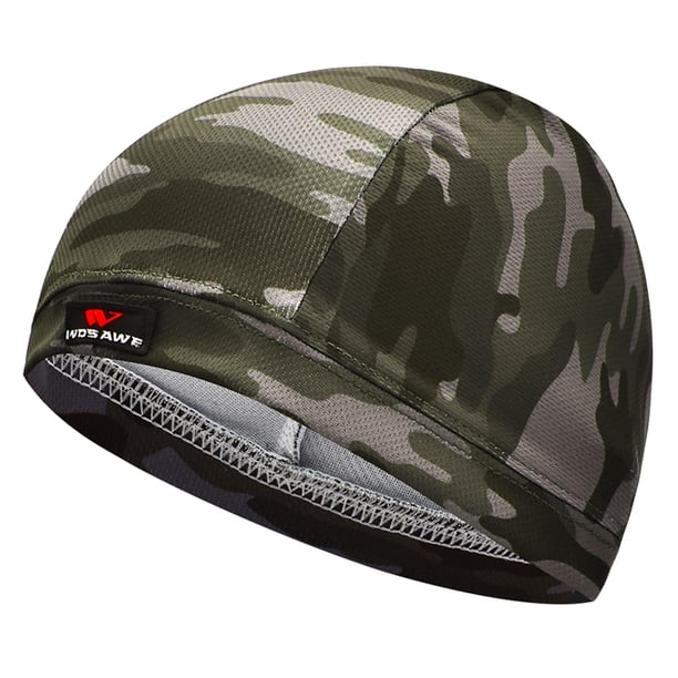 Tapa del trazador de líneas Casco de bicicleta de secado rápido ultraligero Forro de bicicleta Ciclismo Beanie Cap Balaclava Headwear