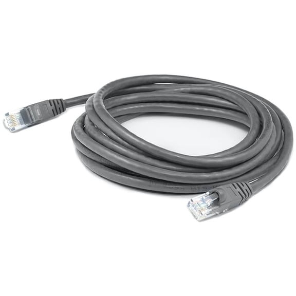 3 ft. RJ-45 Male to Male Cat6A UTP PVC Copper Patch Cable, Gray
