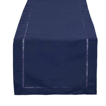 

Fennco Styles Classic Hemstitched Border Solid Color Daily Use Table Linens