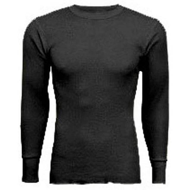 Indera Mens Long Sleeve Thermal Top Adult Male Long Johns Underwear