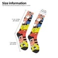 thumbnail image 2 of Naloa Funny Cats Thigh High Socks Extra Long Stretchy Sock Women Over Knee High Opaque Stocking Daily Wear, 2 of 6