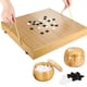 thumbnail image 1 of Juego portátil Go Set Wood Go Juego de mesa Go Chess yeacher Ir a establecer, 1 of 7