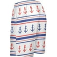 thumbnail image 5 of GZHJMY Anchor Pajama Pants Short for Men, Lounge Pants Lightweight Men Pajama Bottoms with Drawstring Pockets, Christmas New Year Birthday Gifts, X-Large, 5 of 7