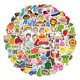 thumbnail image 2 of Pegatinas de vinilo impermeable con grafiti, 90 unidades por lote, con forma de animal frutal, 2 of 5