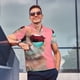 thumbnail image 4 of Balery Cool Cat Pink Sunglasses Camisa Polo de Hombre con Estampado, de Manga Corta y Tejido Medio, Camisa Tipo Golf Polo-3X-Large, 4 of 6