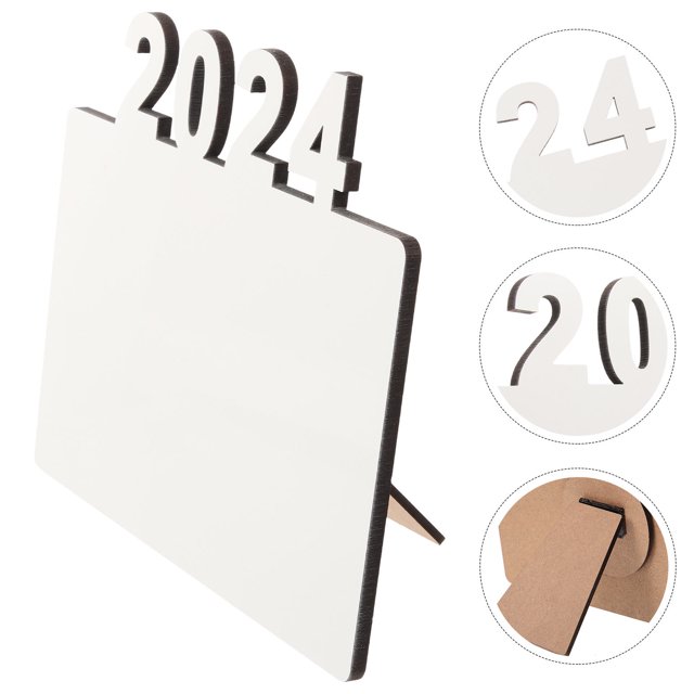 SEWACC Sublimation Blanks Grad Photo Frames White Density Board DIY Engraving Office Use 1Set
