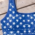 thumbnail image 6 of lnmuld Girls 2 Piece Flag Bikini Swimsuit, Stars & Stripes Bathing Suit Color:Blue,Size:13-14 Years, 6 of 9